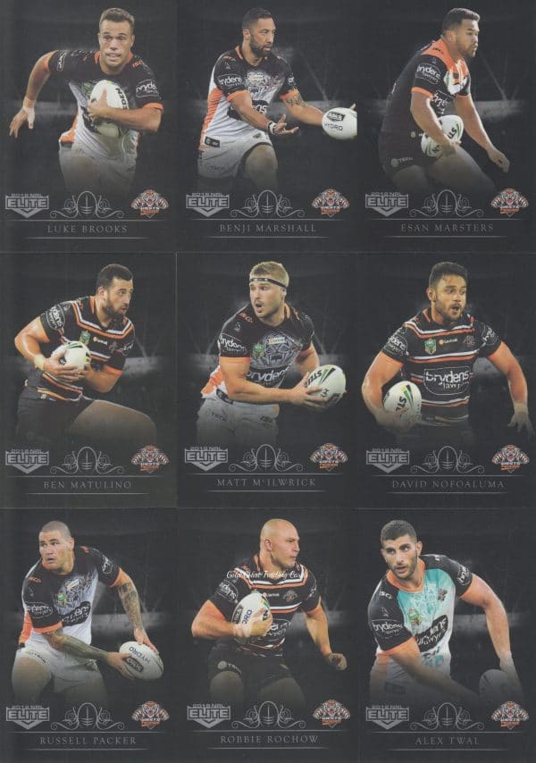 2018 NRL Elite Album With Mini Base Set, Silver Specials Set, Sharp Shooters Set, - Image 10