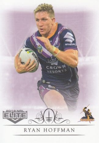 2018 NRL Elite Common Card - Base 065 Ryan Hoffman Melbourne Storm