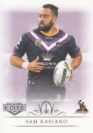 2018 NRL Elite Common Card - Base 066 Sam Kasiano Melbourne Storm