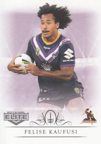 2018 NRL Elite Common Card - Base 067 Felise Kaufusi Melbourne Storm