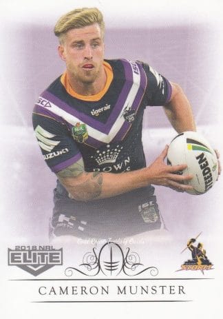 2018 NRL Elite Common Card - Base 068 Cameron Munster Melbourne Storm