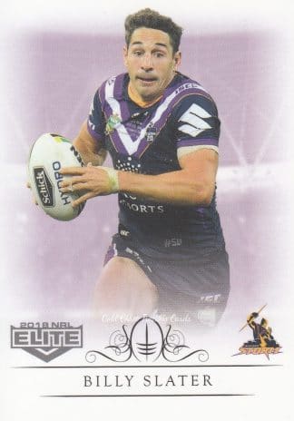 2018 NRL Elite Common Card - Base 069 Billy Slater Melbourne Storm