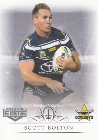 2018 NRL Elite Common Card - Base 083 Scott Bolton North Qld Cowboys