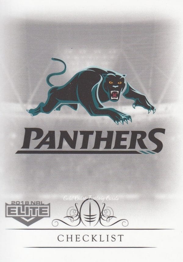 2018 NRL Elite Team Master Set #4 - Penrith Panthers