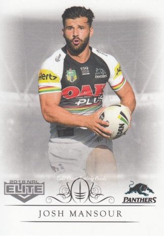 2018 NRL Elite Common Card - Base 106 Josh Mansour Penrith Panthers