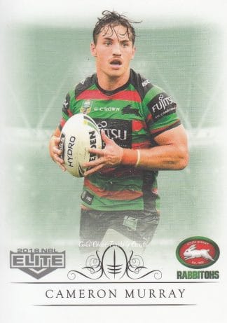 2018 NRL Elite Common Card - Base 117 Cameron Murray South Sydney Rabbitohs