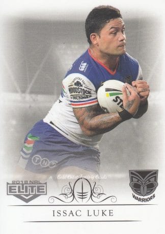 2018 NRL Elite Common Card - Base 148 Issac Luke Warriors