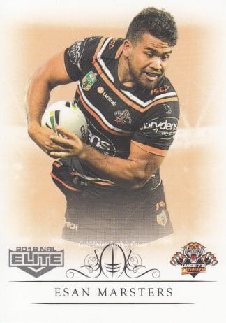 2018 NRL Elite Common Card - Base 154 Esan Marsters Wests Tigers