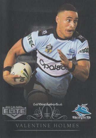 2018 NRL Elite Silver Specials - SS037 Valentine Holmes Cronulla Sharks