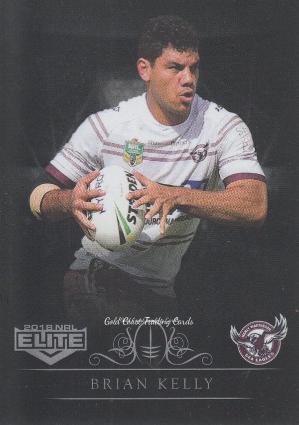 2018 NRL Elite Silver Specials - SS054 Brian Kelly Manly Sea Eagles