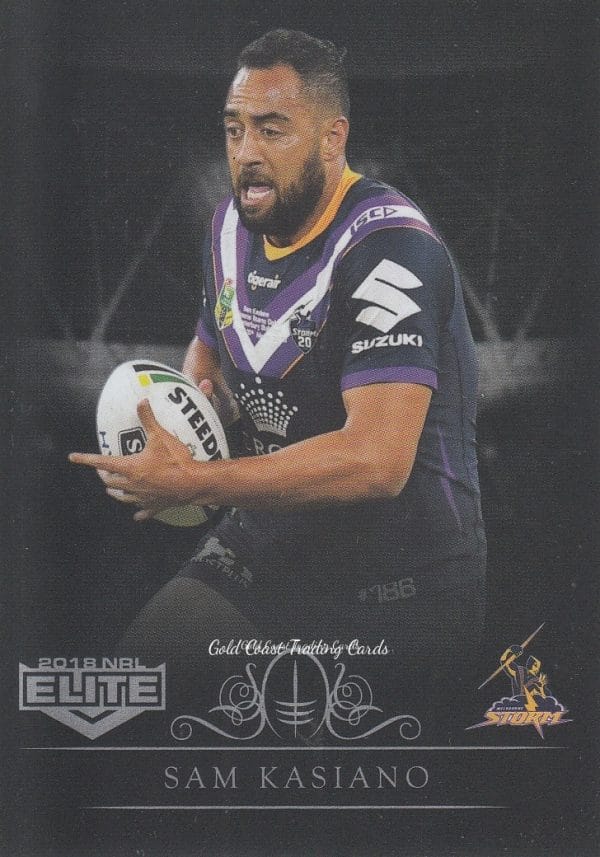 2018 NRL Elite Silver Specials - SS066 Sam Kasiano Melbourne Storm