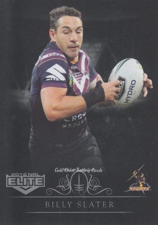 2018 NRL Elite Silver Specials - SS069 Billy Slater Melbourne Storm