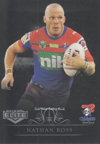2018 NRL Elite Silver Specials - SS079 Nathan Ross Newcastle Knights