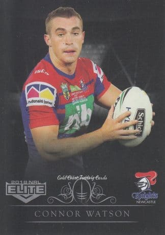 2018 NRL Elite Silver Specials - SS080 Connor Watson Newcastle Knights