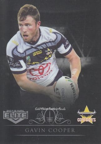 2018 NRL Elite Silver Specials - SS084 Gavin Cooper North Qld Cowboys