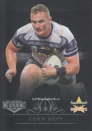 2018 NRL Elite Silver Specials - SS085 Coen Hess North Qld Cowboys