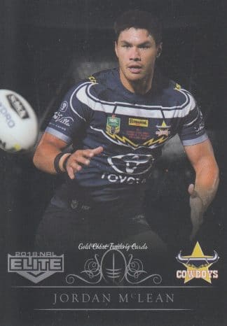 2018 NRL Elite Silver Specials - SS087 Jordan Mclean North Qld Cowboys