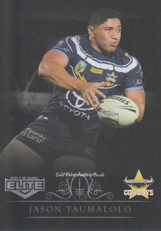 2018 NRL Elite Silver Specials - SS089 Jason Taumalolo North Qld Cowboys