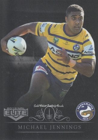 2018 NRL Elite Silver Specials - SS094 Michael Jennings Parramatta Eels