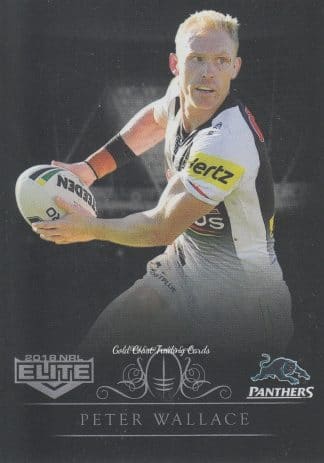 2018 NRL Elite Silver Specials - SS109 Peter Wallace Penrith Panthers
