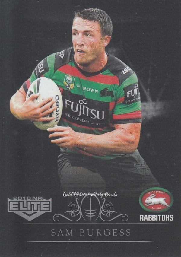 2018 NRL Elite Silver Specials - SS112 Sam Burgess South Sydney Rabbitohs