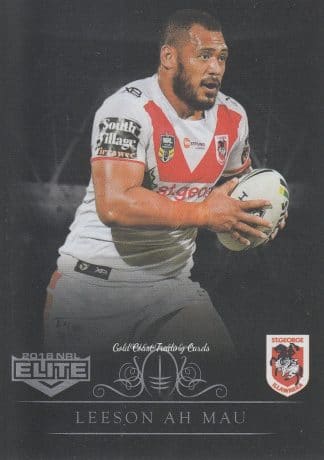 2018 NRL Elite Silver Specials - SS122 Leeson Ah Mau St George Dragons