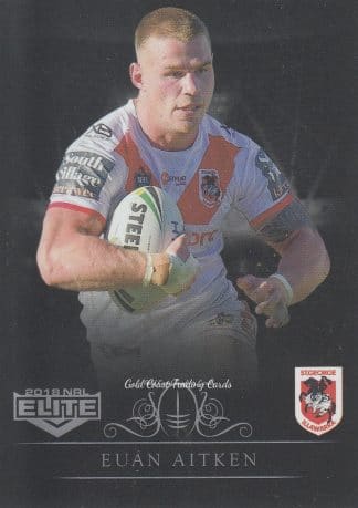 2018 NRL Elite Silver Specials - SS123 Euan Aitken St George Dragons