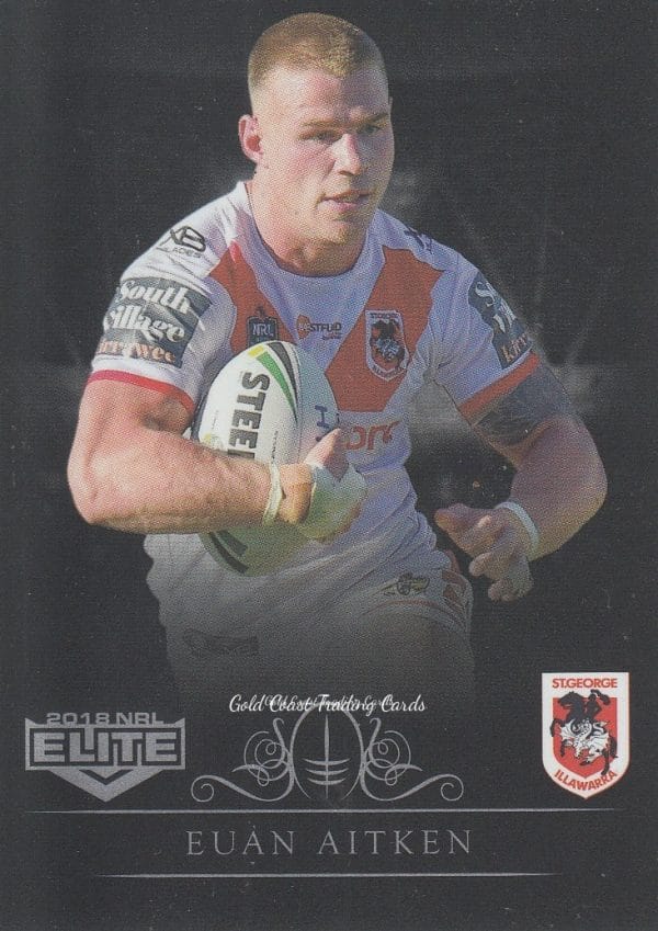 2018 NRL Elite Silver Specials - SS123 Euan Aitken St George Dragons