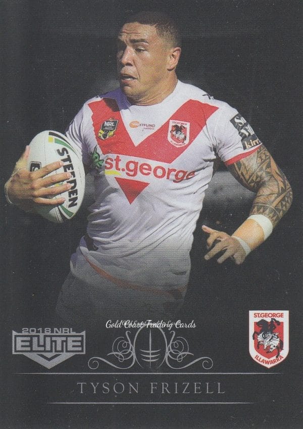 2018 NRL Elite Silver Specials - SS124 Tyson Frizell St George Dragons