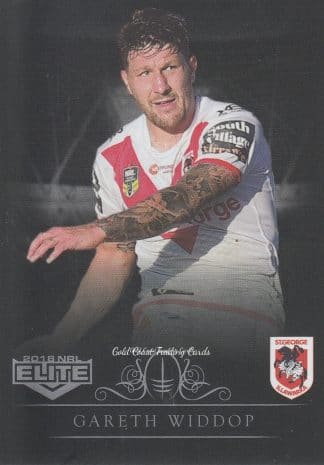 2018 NRL Elite Silver Specials - SS130 Gareth Widdop St George Dragons