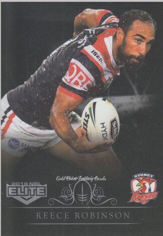 2018 NRL Elite Silver Specials - SS138 Reece Robinson Sydney Roosters