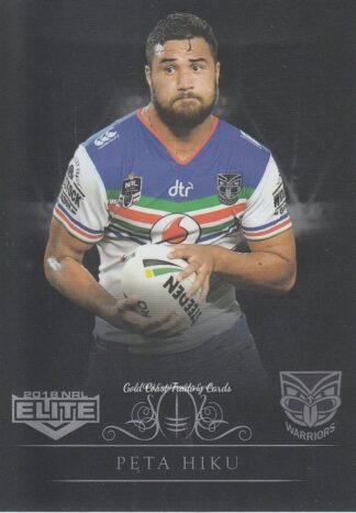 2018 NRL Elite Silver Specials - SS145 Peta Hiku Warriors