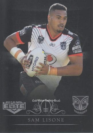 2018 NRL Elite Silver Specials - SS147 Sam Lisone Warriors