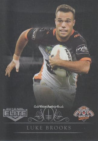 2018 NRL Elite Silver Specials - SS152 Luke Brooks Wests Tigers