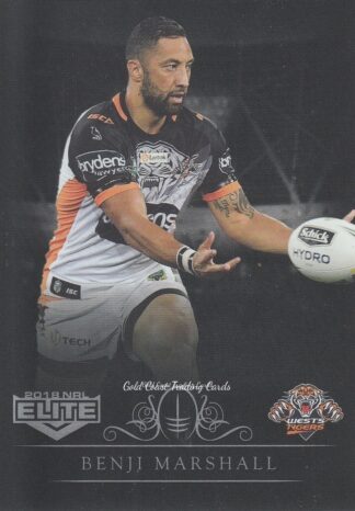 2018 NRL Elite Silver Specials - SS153 Benji Marshall Wests Tigers