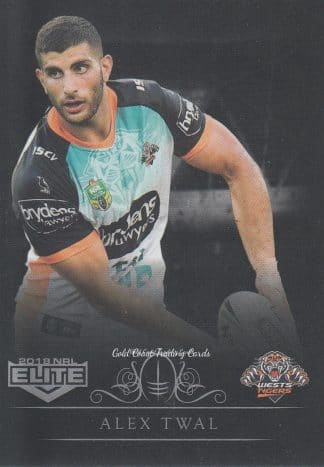 2018 NRL Elite Silver Specials - SS160 Alex Twal Wests Tigers
