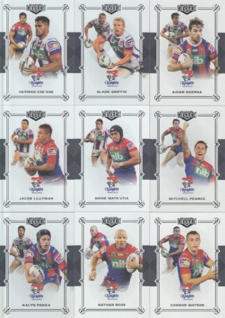 2018 NRL Elite Black Diamond Mojo Set - Newcastle Knights Team Set