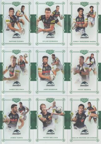 2018 NRL Elite Emerald Mojo Set - Penrith Panthers Team Set