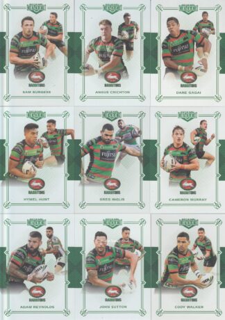 2018 NRL Elite Emerald Mojo Set - South Sydney Rabbitohs Team Set