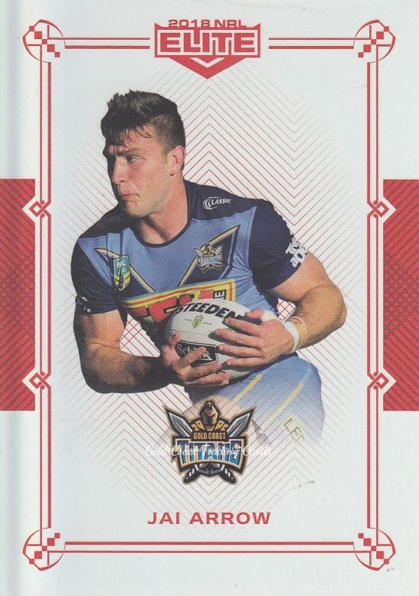 2018 NRL Elite Ruby Mojo - MR037 Jai Arrow Gold Coast Titans