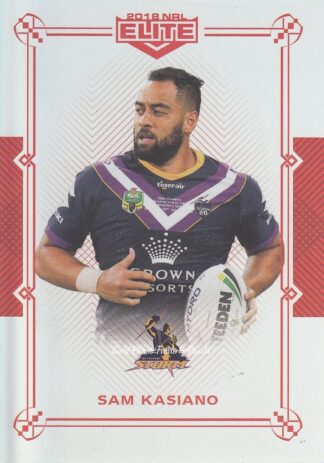2018 NRL Elite Ruby Mojo - MR059 Sam Kasiano Melbourne Storm