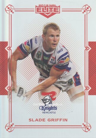 2018 NRL Elite Ruby Mojo - MR065 Slade Griffin Newcastle Knights