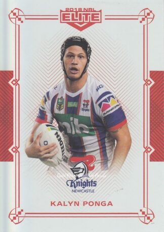 2018 NRL Elite Ruby Mojo - MR070 Kalyn Ponga Newcastle Knights