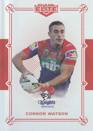 2018 NRL Elite Ruby Mojo - MR072 Connor Watson Newcastle Knights