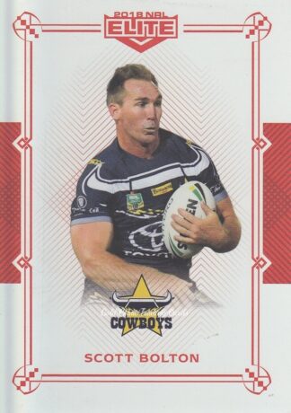 2018 NRL Elite Ruby Mojo - MR074 Scott Bolton North Qld Cowboys