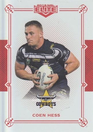2018 NRL Elite Ruby Mojo - MR076 Coen Hess North Qld Cowboys