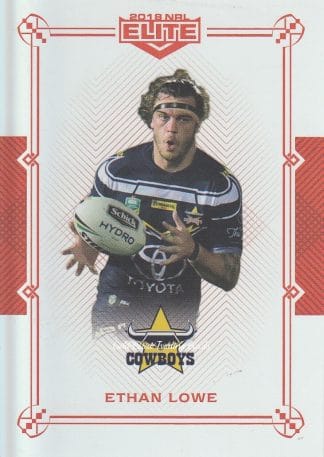 2018 NRL Elite Ruby Mojo - MR077 Ethan Lowe North Qld Cowboys