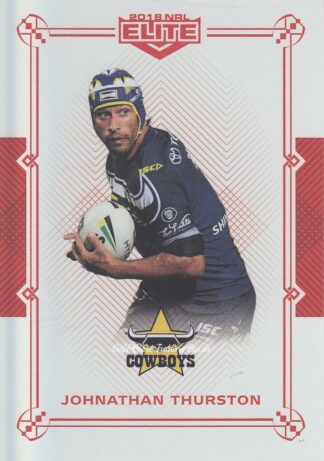 2018 NRL Elite Ruby Mojo - MR081 Johnathan Thurston North Qld Cowboys