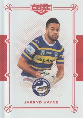 2018 NRL Elite Ruby Mojo - MR083 Jarryd Hayne Parramatta Eels