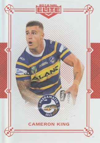 2018 NRL Elite Ruby Mojo - MR085 Cameron King Parramatta Eels
